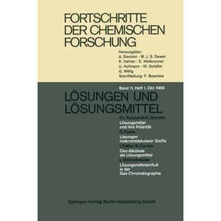 Forschung 预订 chemischen der 9783662236857 Fortschritte