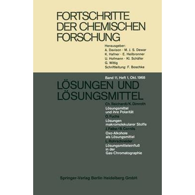 预订 Fortschritte der chemischen Forschung: 9783662236857