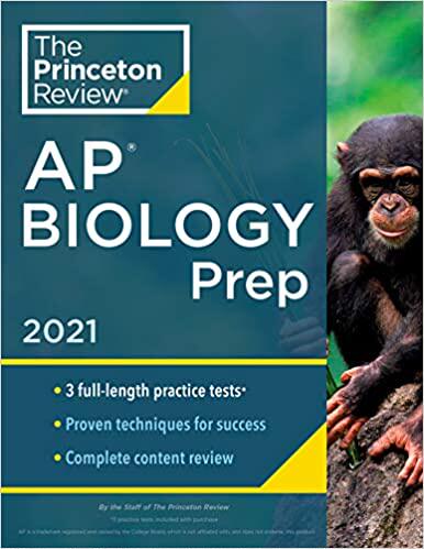 【预订】Princeton Review AP Biology Prep, 2021: Practice Tests + Complete Content Review + Strategies & Techniques