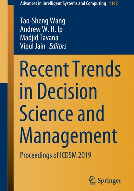 【预订】Recent Trends in Decision Science and Management