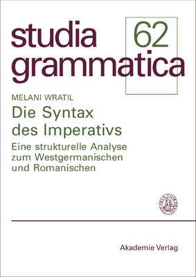 【预订】Die Syntax des Imperativs 9783050041896