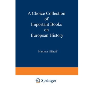 Books Martinus Important Collection Nijhoff Stock European Bookseller From the Choice 预订 97894015 History