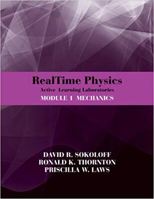 【预售】Realtime Physics Active Learning Laboratories Module 1 Mechanics
