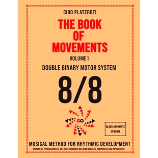 version THE white method Vol.1 MOTOR BINARY and DOUBLE rhythmi for BOOK Black MOVEMENTS Musical SYSTEM 预订