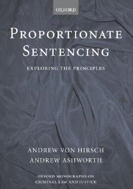 【预订】Proportionate Sentencing