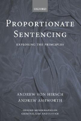 【预订】Proportionate Sentencing