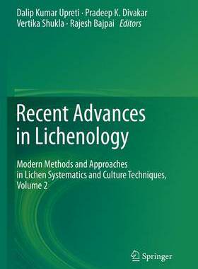 预订 Recent Advances in Lichenology
