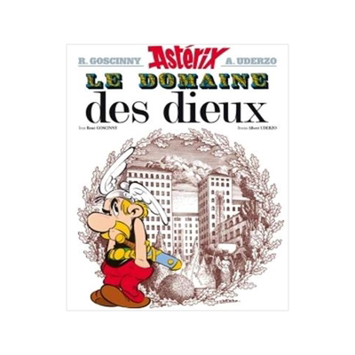 现货法语原版 高卢英雄历险记17：神仙居  Une aventure d'Astérix Vol.17: Le domaine des dieux 法国比利时经典漫画