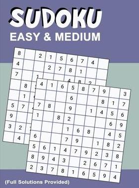 [预订]Sudoku Easy & Medium: Sudoku Puzzles for Beginners with Easiest to Average Level of Difficulty Puzzl 9781704022864