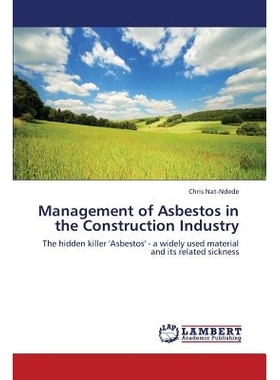预订 Management of Asbestos in the Construction Industry: 9783847339762