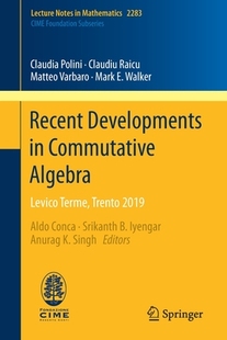 Commutative 预订 Developments Algebra Recent