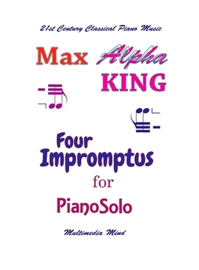 预订 4 Impromptus for Piano Solo: 9781977539595