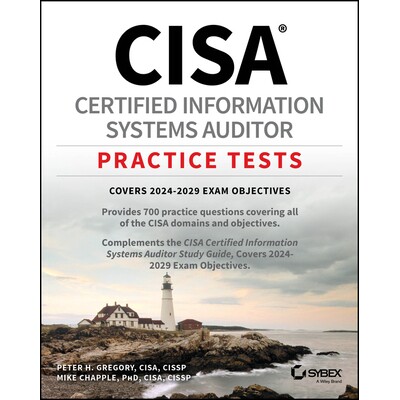 预订 Cisa Certified Information Systems Auditor Practice Tests 认证信息系统审计师实践测试 9781394290109
