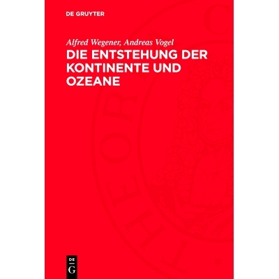 预订 Die Entstehung der Kontinente und Ozeane: 9783112710968