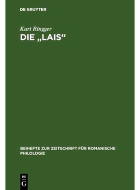 预订 Die Lais: Zur Struktur der dichterischen Einbildungskraft der Marie de France: 9783484520424