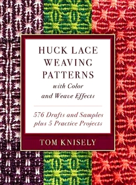 预订 Huck Lace Weaving Patterns with Color and Weave Effects: 576 Drafts and Samples plus 5 Practice Projects 具有色彩和