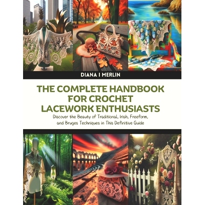 预订 The Complete Handbook for Crochet Lacework Enthusiasts: Discover the Beauty of Traditional, Irish, Freeform, and Br