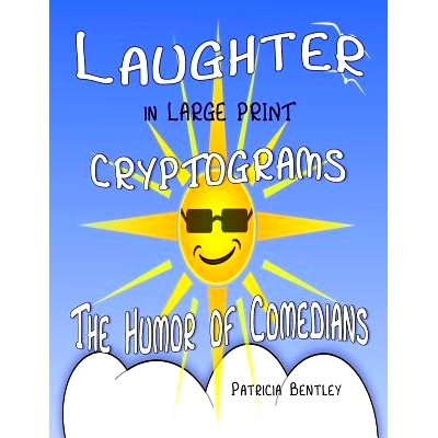 预订 Laughter in Large Print Cryptograms: The Humor of Comedians: 9781942678175