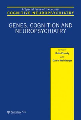 【预订】Genes, Cognition and Neuropsychiatry