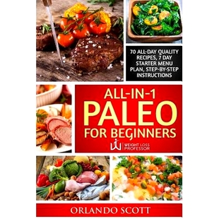 9781 Beginners Weight Loss Books For Diet 预订 All Paleo