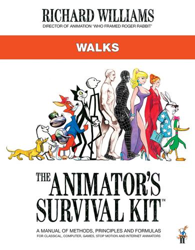 原动画基础教程：行走 The Animator's Survival Kit: Walks 英文原版 Richard Williams