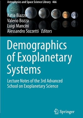 [预订]Demographics of Exoplanetary Systems