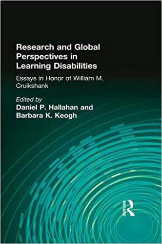 【预售】Research and Global Perspectives in Learning Disabilities