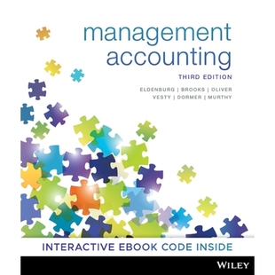 3rd 97807303633 第3版 Management Accounting Text Print Edition 电子文本 预订 and 管理会计学：打印与交互式 Interactive