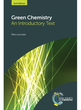 预订 Green Chemistry: An Introductory Text 绿色化学：入门教材: 9781782622949