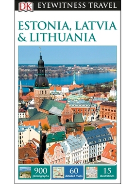 预订 DK Estonia, Latvia and Lithuania 丹麦、爱沙尼亚、拉脱维亚和立陶宛: 9780241275443