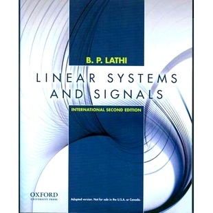 Signals and International Edition 9780195392562 Linear 线性系统与信号 Systems