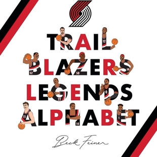 Trail 开拓者队传奇字母表 Blazers Alphabet 9780645851496 Legends 预订