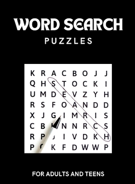 预订 Hidden Word Expedition: 2000+ Words 100 Puzzles Easy to Hard 8.5 * 11 Inches Activity Book for Adults and Teens: 97