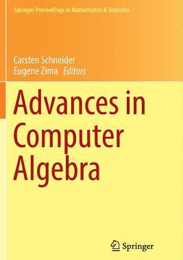 【预订】Advances in Computer Algebra: In Honour of Sergei Abramov’s’ 70th Birthday, WWCA 2016, Waterloo, Ontario, ...