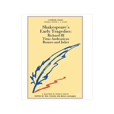 [预订]Shakespeare’s Early Tragedies 9780333424902