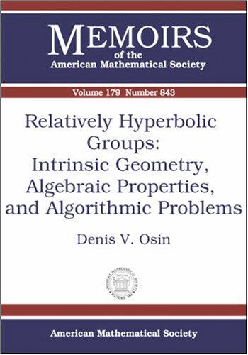 【预售】Relatively Hyperbolic Groups