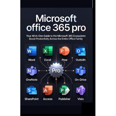预订 Microsoft office 365 pro: Your All-in-One Guide to the Microsoft 365 Ecosystem: Boost Productivity Across the Entir