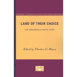 Their Choice Home Land 9780816657100 Write Immigrants 预订 The