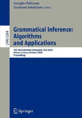 【预订】Grammatical Inference: Algorithms and Applications