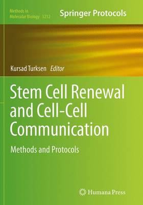 【预订】Stem Cell Renewal and Cell-Cell Communication