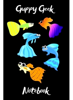 预订 Guppy Geek Notebook: Customized Guppy Aquarium Logging Book, Great For Tracking, Scheduling Routine Maintenance, In