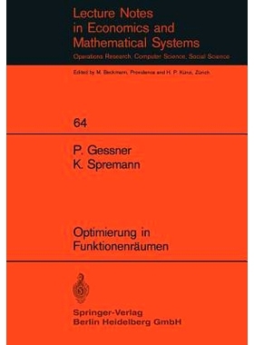 预订 Optimierung in Funktionenräumen: 9783540057949
