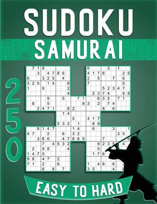 [预订]Samurai Sudoku Large Print for Adults: 250 Puzzles Easy To Hard for seniors with solutions. 9798861409476