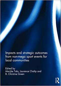 【预售】Impacts and Strategic Outcomes from Non-mega Sport Events for Local Communities