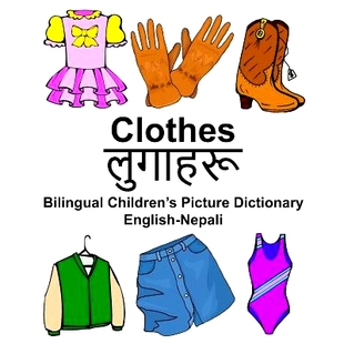 Clothes Bilingual Children’s 预订 Dictionary Nepali Picture 9781976404801 English
