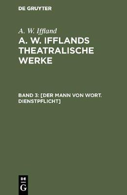 【预订】[Der Mann von Wort. Dienstpflicht] 9783111066905
