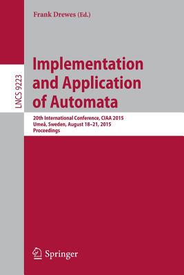【预订】Implementation and Application of Automata