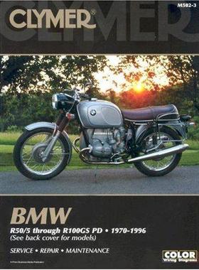 [预订]Clymer BMW R50/5 through R100GS PD 1970-1996 9780892878543
