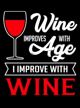 预订 Wine Improves With Age I Improve With Wine: A Coworking Gift for Wine Lovers - Wine For Normal People: 978167523221