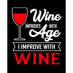 预订 Wine Improves With Age I Improve With Wine: A Coworking Gift for Wine Lovers - Wine For Normal People: 978167523221